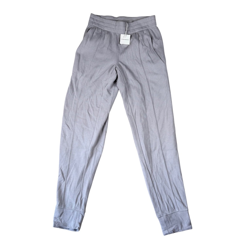 Club Monaco‎ Cozy Sweatpant Gray Pintuck Joggers XS New 295796422001